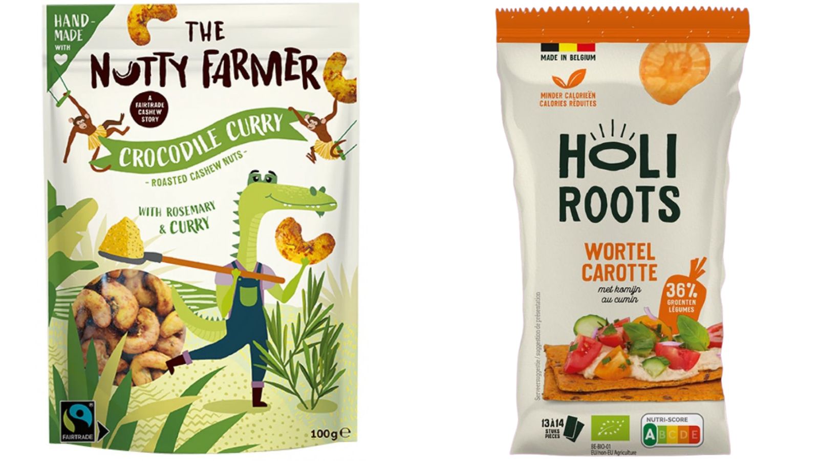 Voorbeelden uit het lab van healthy snacking